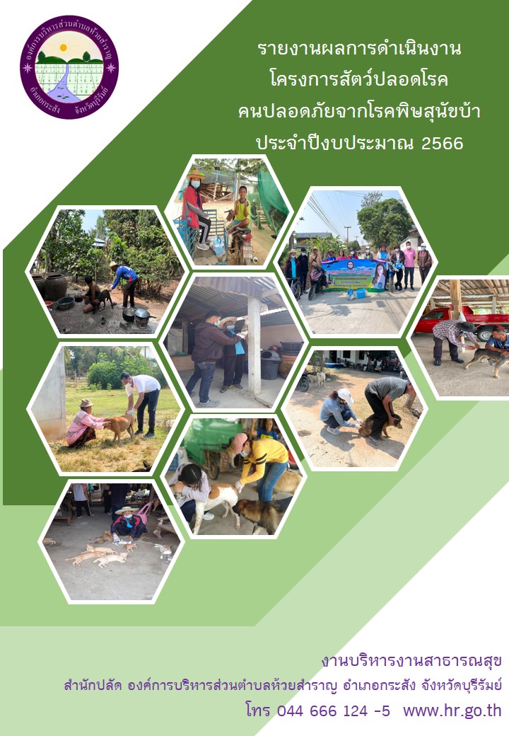 ปกรายงานหมา 66